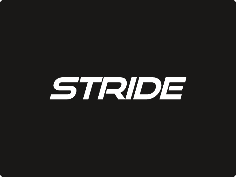 Wordmark in white on ink